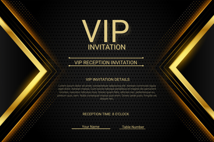 VIP cards flyer Template | PosterMyWall