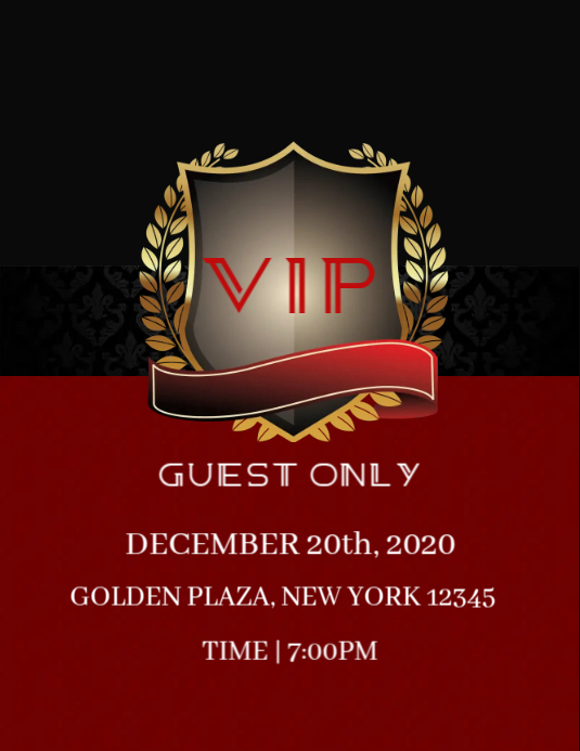 Copy of VIP Invitation | PosterMyWall