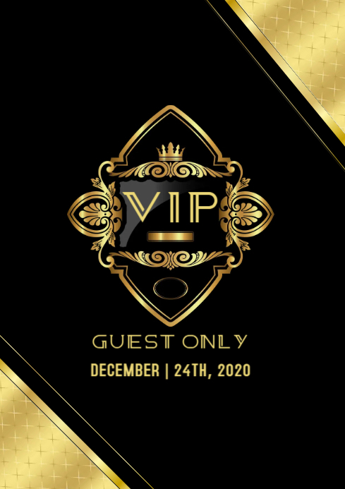 VIP Invitation Template | PosterMyWall