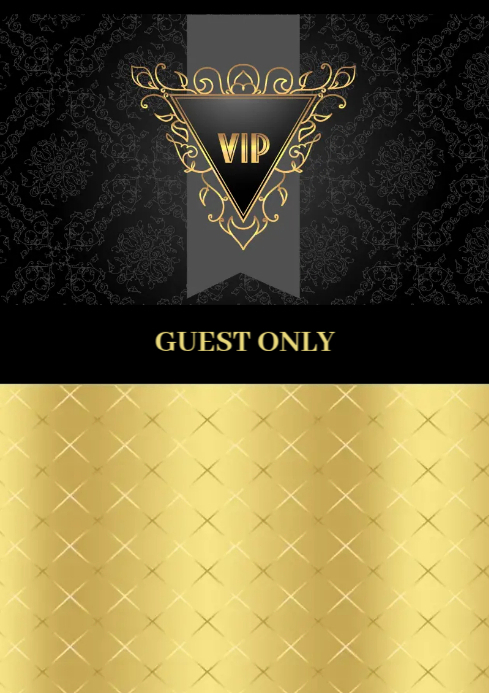 Plantilla de VIP Invitation | PosterMyWall
