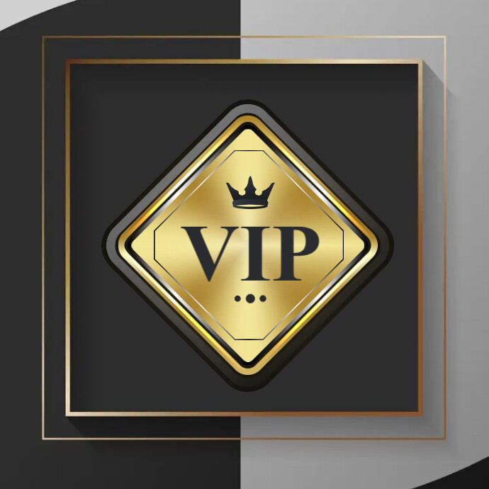 Simple Vip Logo VIP Logo Template | PosterMyWall