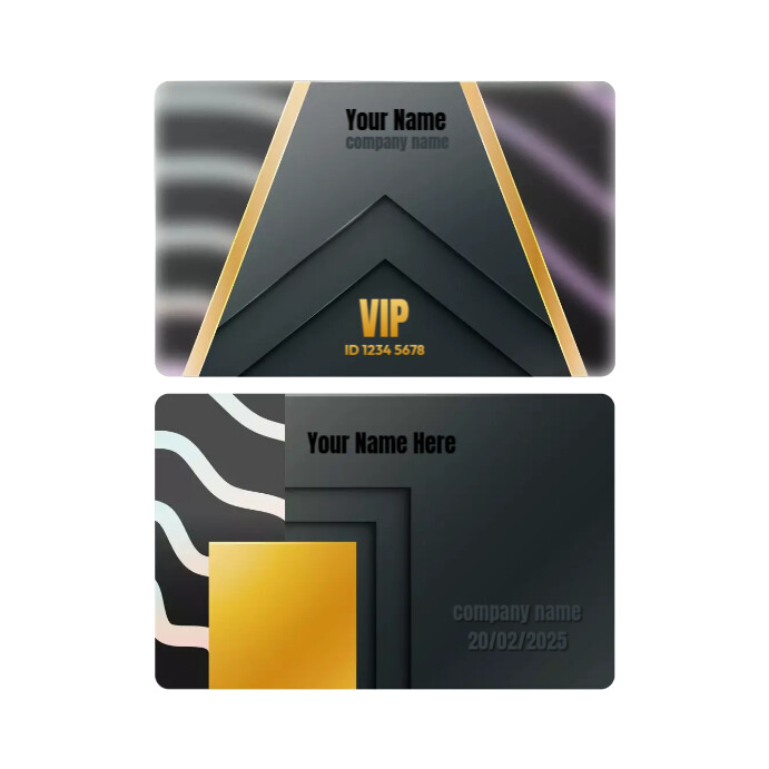 VIP Membership Card Ads Template | PosterMyWall
