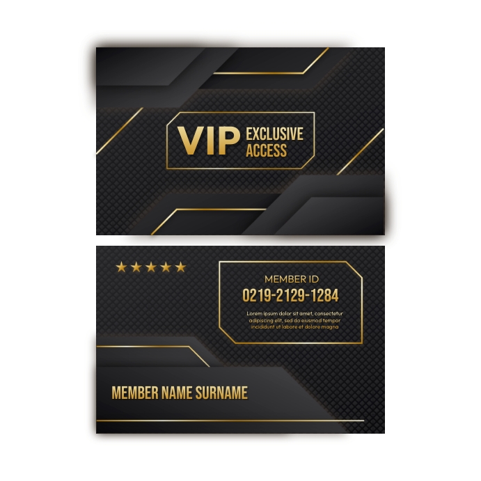 Ad Vip Vip Access Card Instagram Ad Template | PosterMyWall