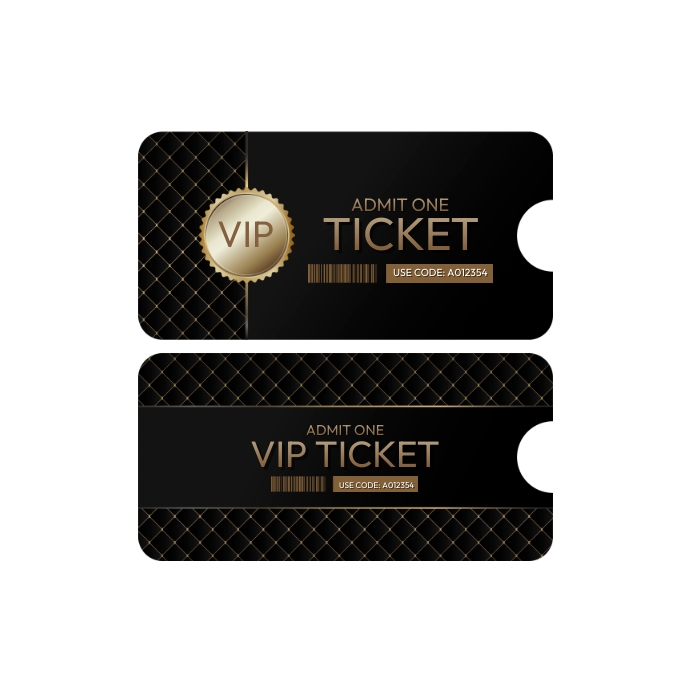 VIP Membership Cardr Layout Instagram Post template