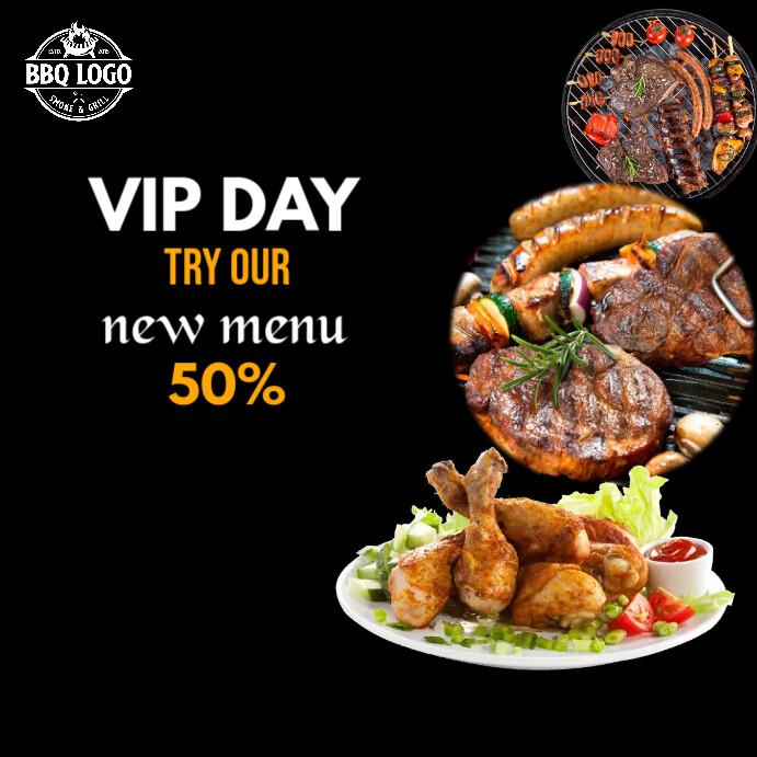 vip new menu Template | PosterMyWall