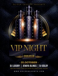 BIRTHDAY VIP Flyer Template | PosterMyWall