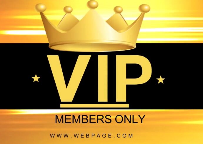 Vip Only Sign Meme Plantilla de Vip only | PosterMyWall