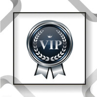 VIP Ribbon Template | PosterMyWall
