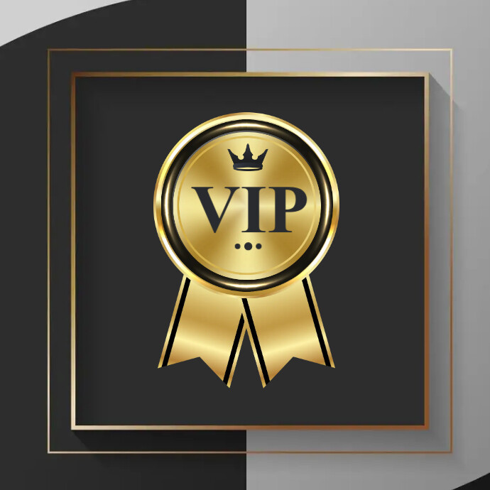 VIP Ribbon Template | PosterMyWall