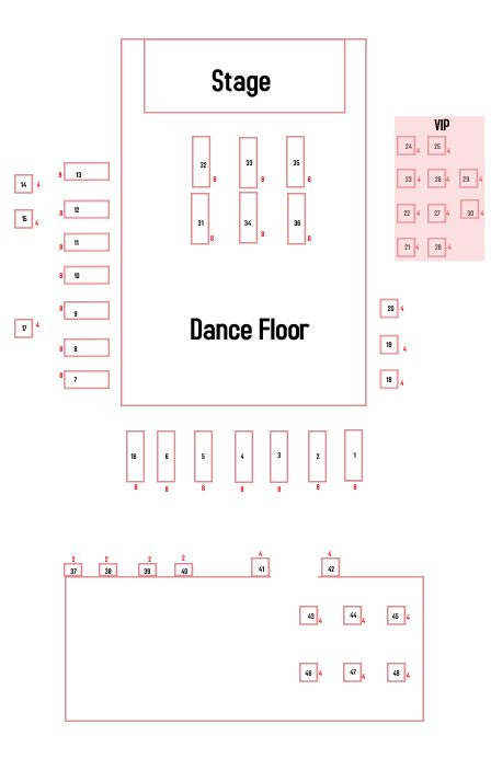 Copy of VIP Seating Chart | PosterMyWall