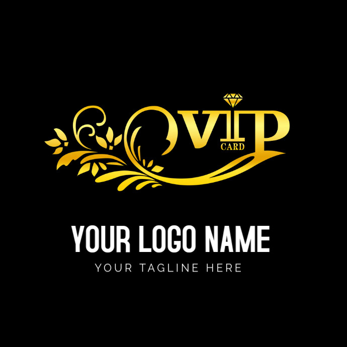 Vip Entry Logo Design Vip Name Logo Design