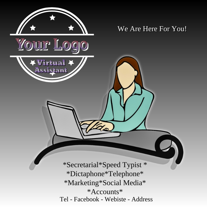 Virtual Assistant Posters Copy of Virtual Assistant | PosterMyWall