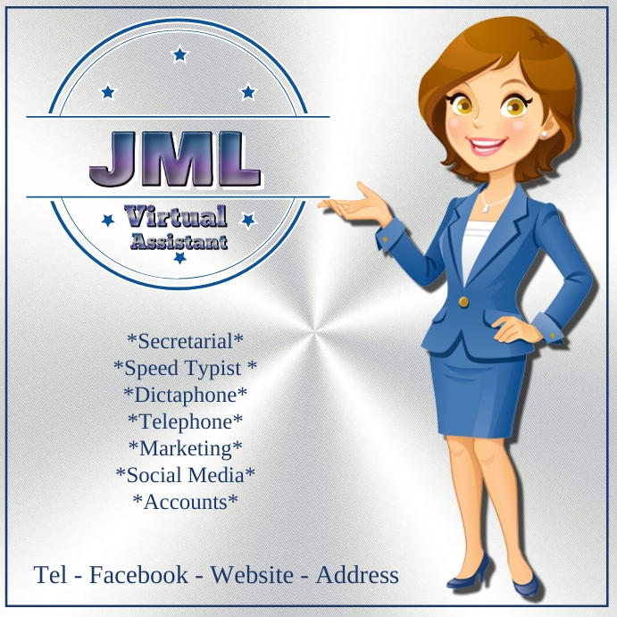 Virtual Assistant Posters Copy of Virtual Assistant | PosterMyWall