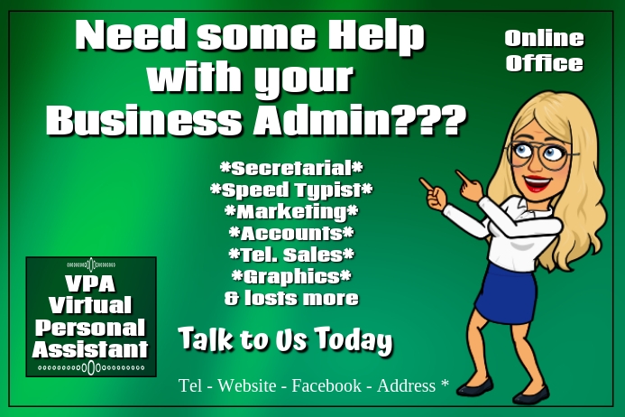 Virtual Assistant Posters Virtual assistant Template | PosterMyWall
