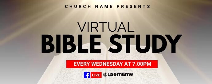 virtual Bible study, Bible study Transparent na Twitch template