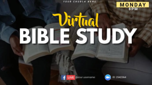 virtual bible study Template Presentation (16:9)