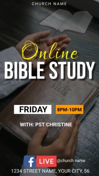 bible study Template | PosterMyWall