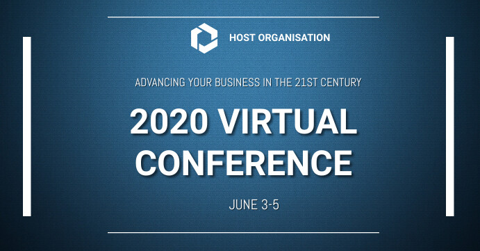 Virtual Conference Template | PosterMyWall
