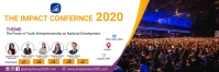 Virtual Conference Flyer Template Banner 2 × 6