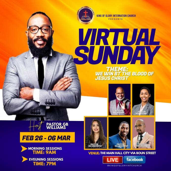 Copy of virtual | PosterMyWall