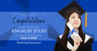 Virtual Graduation Party Imagen Compartida en Facebook template