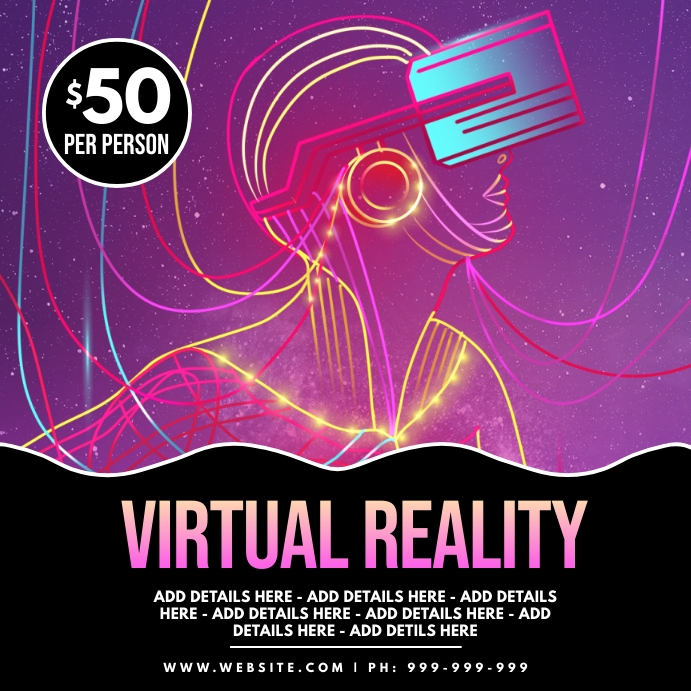 Copy of Virtual Reality Poster | PosterMyWall