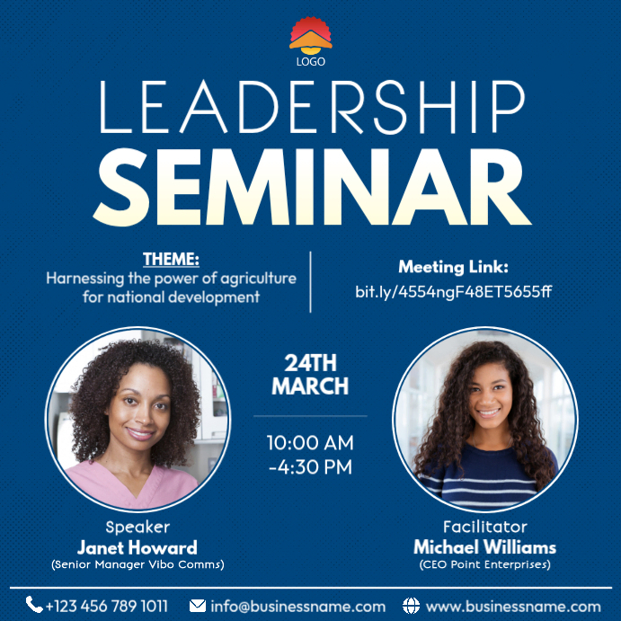 Copy of Virtual webinar flyer | PosterMyWall