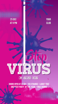 Virus Display Цифровой дисплей (9 : 16) template