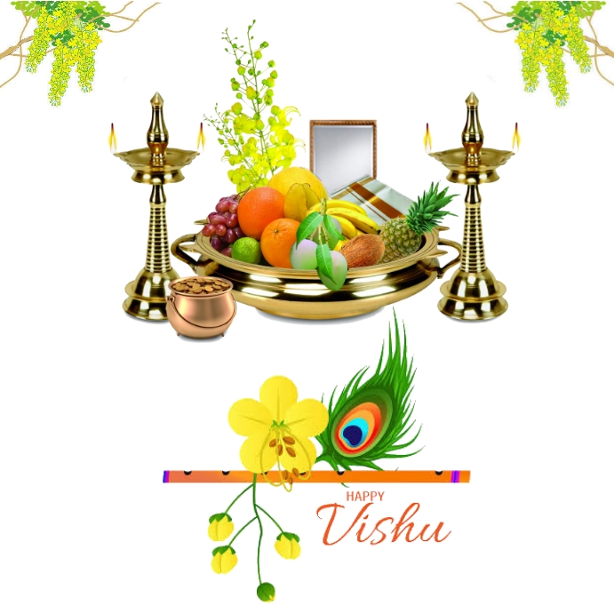 Vishu Instagram Post template