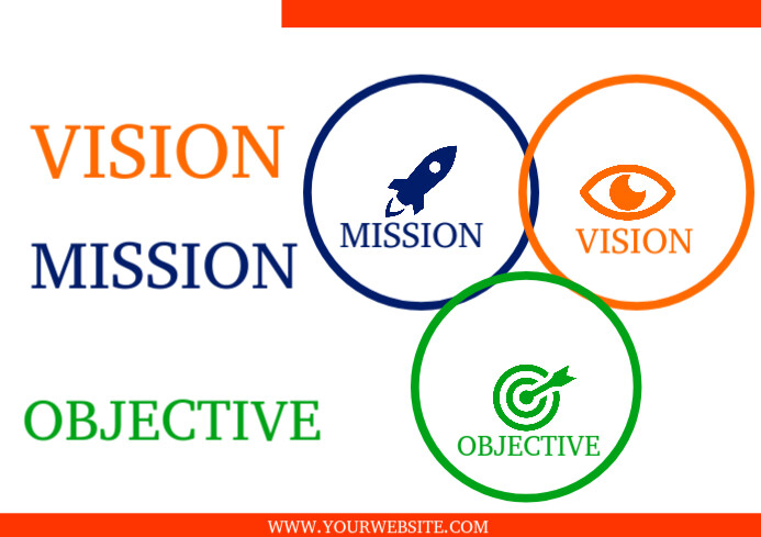 vision,mission and objective flyer template | PosterMyWall