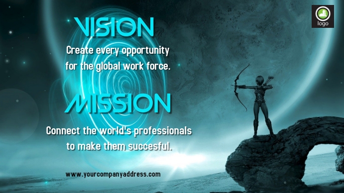 vision and mission Template | PosterMyWall