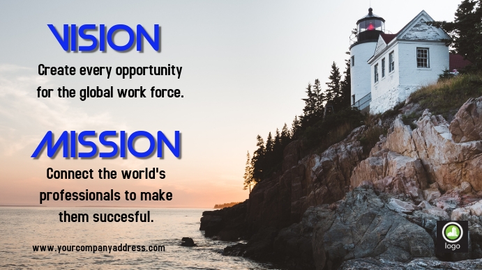 vision and mission poster Template | PosterMyWall