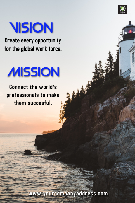 vision and mission poster Template | PosterMyWall