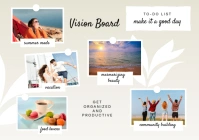 Vision Board Design Template A3