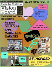 Vision boards Flyer (US Letter) template