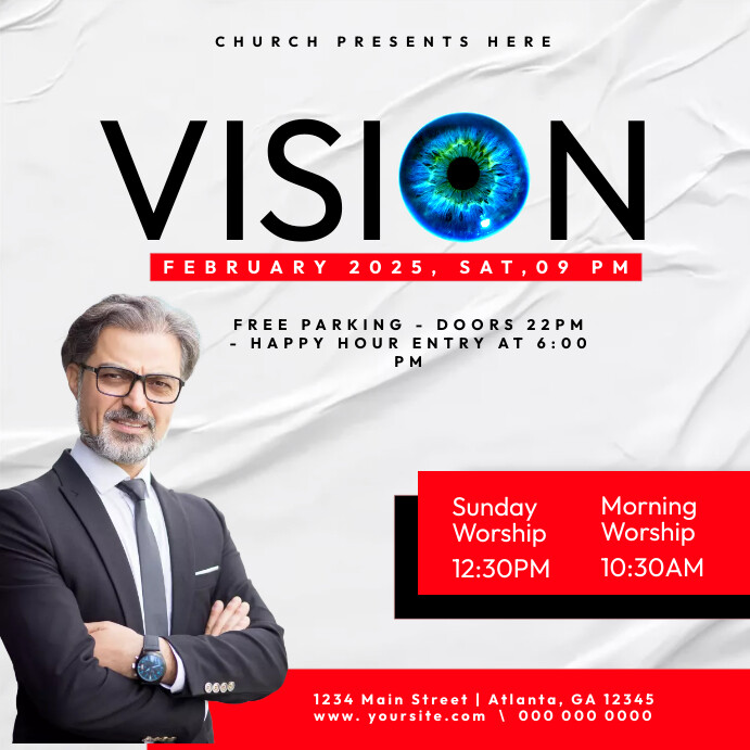 Copy of VISION FLYER | PosterMyWall