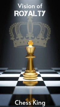 Vision of Royalty: Chess King Instagram-verhaal template