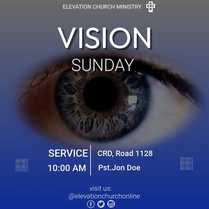 VISION SUNDAY (13) Instagram Plasing template