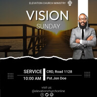 VISION SUNDAY (1) Template | PosterMyWall
