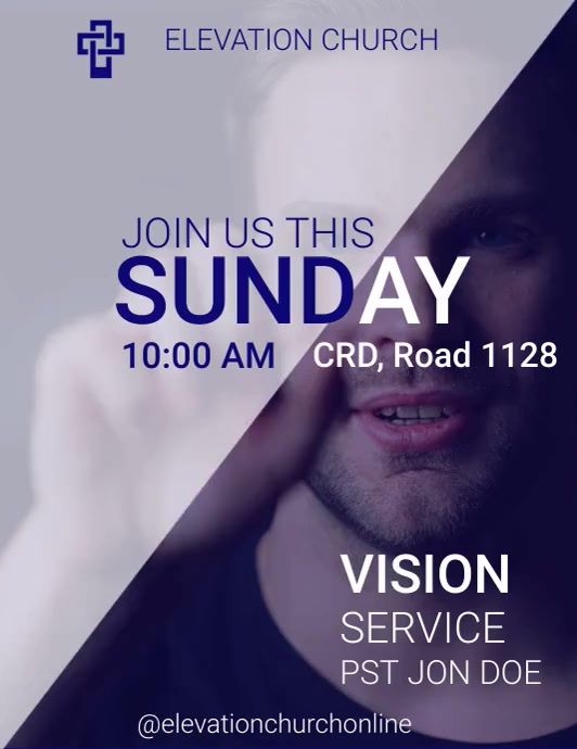 VISION SUNDAY (3) Flyer (US Letter) template