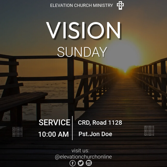 Copy of VISION SUNDAY (5) | PosterMyWall