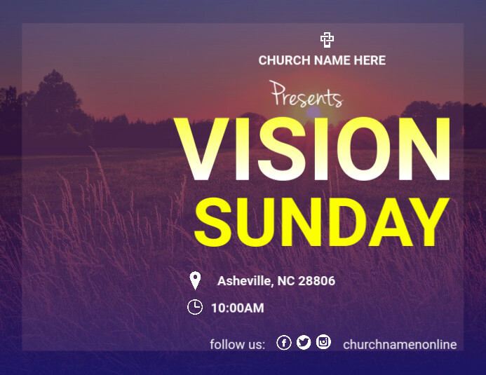 Copy of VISION SUNDAY (7) | PosterMyWall