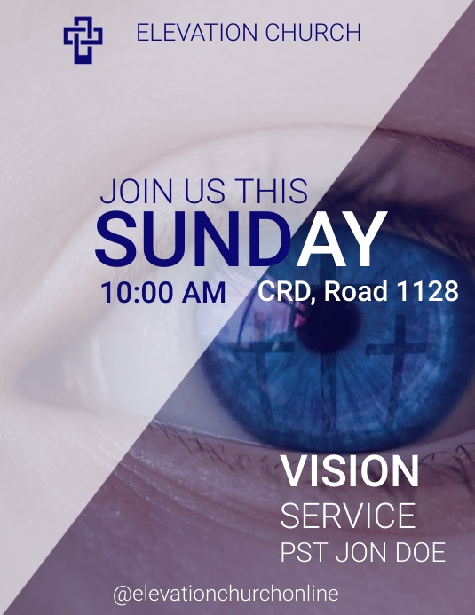 Copy of VISION SUNDAY | PosterMyWall