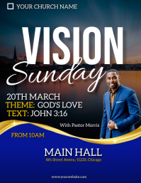Vision Sunday Template | PosterMyWall