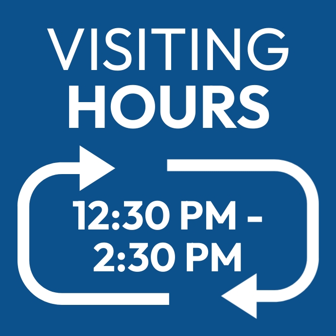 Visiting hours template | PosterMyWall