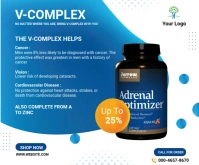 vitamin c capsules Medium Rectangle Retângulo médio template