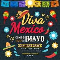 Viva Mexico Instagram 帖子 template