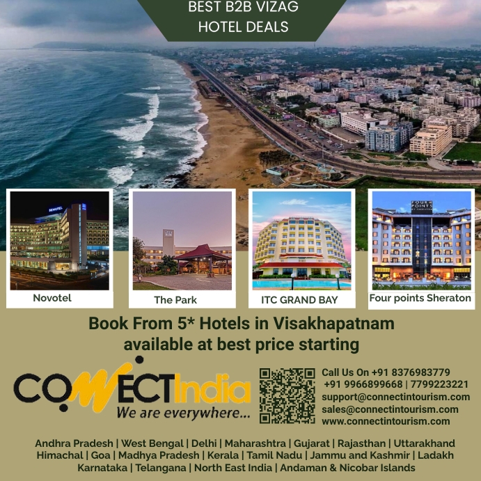 Vizag Hotels Instagram Post template