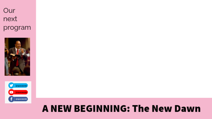 New Program Announcement Template | PosterMyWall