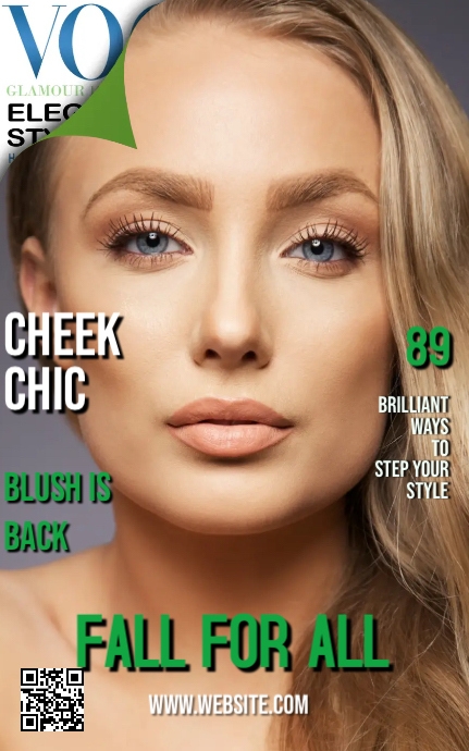 Vogue Magazine Vover template PosterMyWall